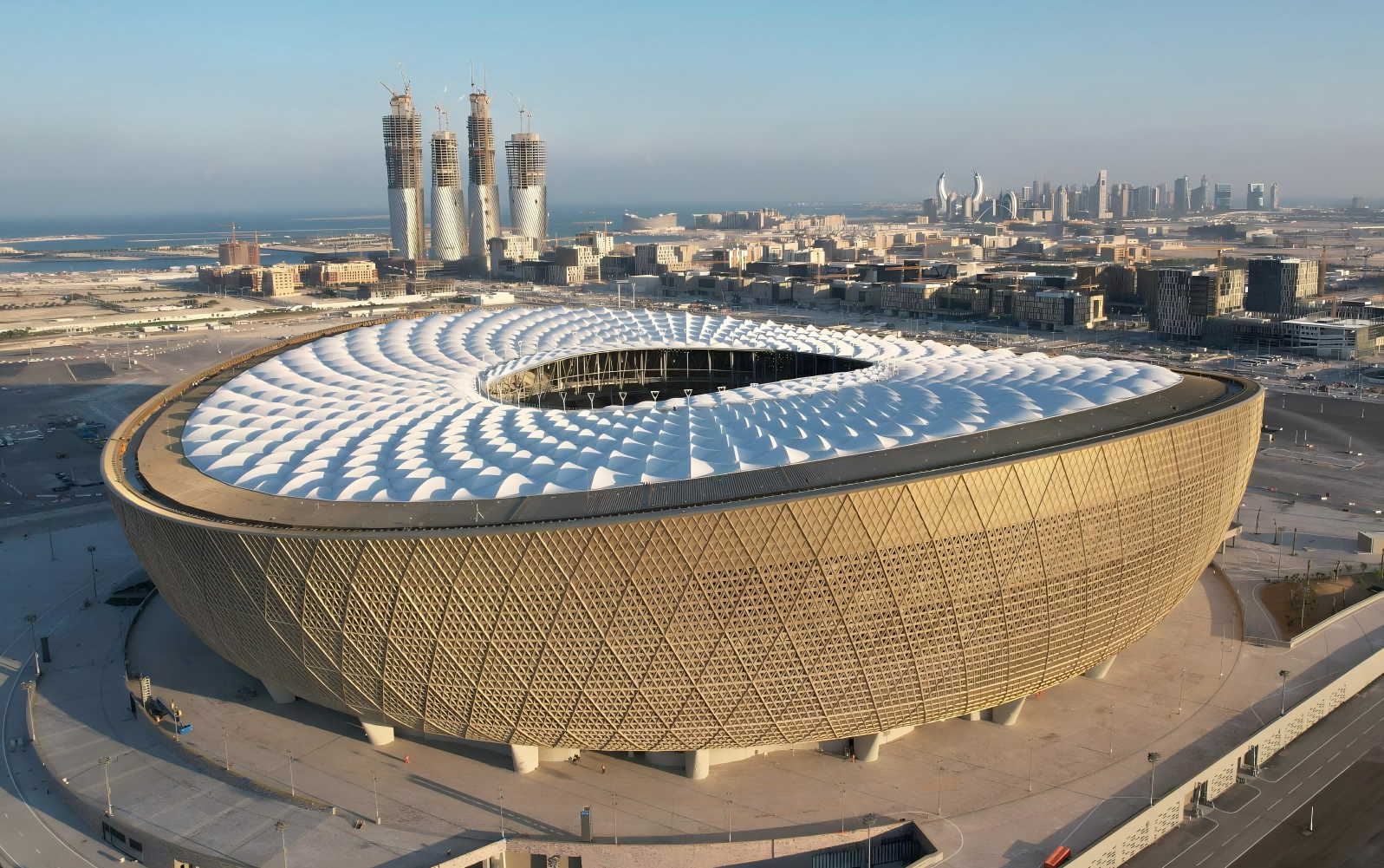 震惊全球！广东钱柜qg777攻克手艺难关，，，中标卡塔尔卢塞尔体育场焦点工程(图文)(图文)